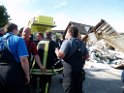 Haus explodiert Bergneustadt Pernze P123